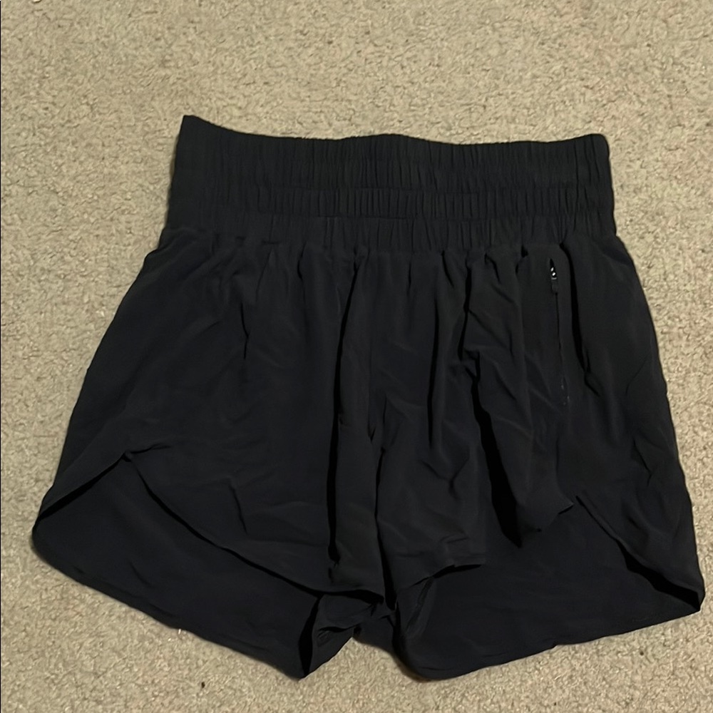 Outdoor Voices Black Athletic Shorts